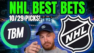 NHL Picks Predictions amp Parlays Today 102924  Best NHL Bets Free NHL Expert Picks [upl. by Cr]