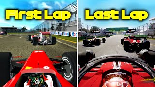 Every Lap The F1 Game Gets NEWER [upl. by Hujsak]