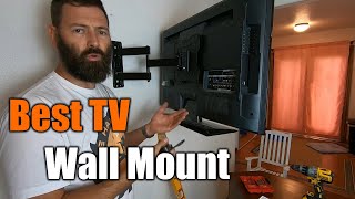 The Easiest Way To Mount A TV To A Wall  THE HANDYMAN [upl. by Yatnuhs]