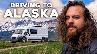 Vanlife Camping in Snowy Cold Canada Driving to Alaska [upl. by Teage653]