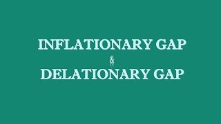 Inflationary Gap and Deflationary Gap Part 1 Full Employment  defined [upl. by Muldon]