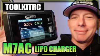 ToolKitRC M7AC 300W Lipo Charger Review [upl. by Hedvig]