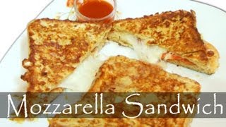 Mozzarella Cheese Sandwich  Mozzarella in Carrozza [upl. by Anawt468]