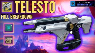 TELESTO Full Breakdown Destiny 2 Season of the Lost A Top Fusion [upl. by Eylrahc]