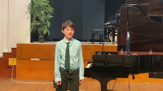 2024 William10 Eisteddfod Recitals Studio Concert 115 [upl. by Thora]