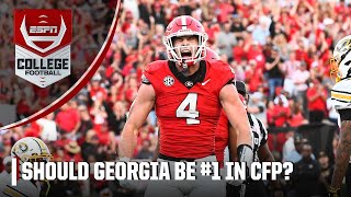 Does Ohio State DESERVE to be No 1 in CFP Rankings Simms says THATS CRAZY 😳  CFB Show [upl. by Coleen]