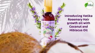 Dabur Vatika Rosemary Hair Growth Oil [upl. by Carpenter]