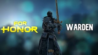 Warden is BACK  For Honor [upl. by Hgielah633]