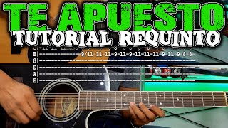 Tutorial  Te apuesto  Marca MP  Requinto  TABS [upl. by Ricca]