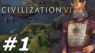 Civilization 6 Deity Byzantium  A Solid Start Part 1 [upl. by Adidnere526]