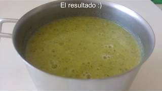 Cómo Hacer Receta CREMA DE BRÓCOLI  Fácil y Saludable [upl. by Curr]