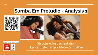 Samba Em Preludio by Esperanza Spalding  Analysis 1 [upl. by Anilehs]