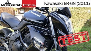 Kawasaki ER6N  TEST deutsch [upl. by Aidualc646]