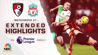 Bournemouth v Liverpool  PREMIER LEAGUE HIGHLIGHTS  1212024  NBC Sports [upl. by Ranna]