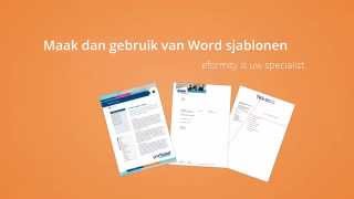 Word sjabloon volgens de juiste huisstijl laten maken  Wordsjabloonnl [upl. by Adnawal]