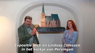 Expositie Nick en Lindsay Cillessen in het kerkje van Persingen [upl. by Aivila]