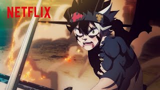 Black Clover Sword of the Wizard King  quotHere I Standquot  TREASURE  Netflix Anime [upl. by Hector35]