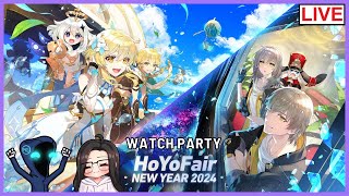 🔴 HoYoFair 2024 New Year Genshin Impact amp Honkai Star Rail Fan Art Special Program  Reaction [upl. by Ahsiuqram202]