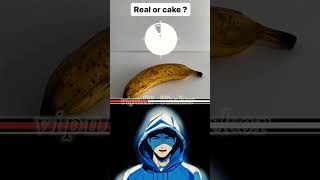 Cack 🆚 fack chalenge ☠️ woodworking cakeorfakechallenge impossiblecake funny lifehacks ai [upl. by Ahsael850]