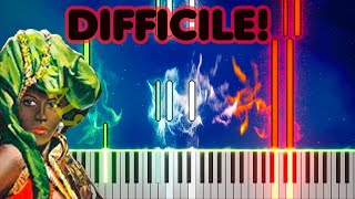 FACCETTA NERA DIFFICILE LIV 4 PIANO TUTORIAL  SPARTITO GRATIS [upl. by Abner]