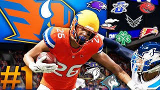 I Relocated All 32 Teams amp Did a Fantasy Draft Madden 24 Anchorage Bisons Relocation Franchise Ep 1 [upl. by Euqilegna980]