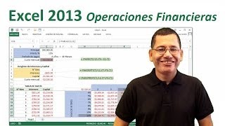 Excel 2013  Operaciones Financieras [upl. by Chuu727]