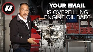 On Cars  Your Email How to fix too much oil in your engine [upl. by Kcirdes]