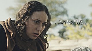 FTWD Alicia Clark  I didnt help anyone [upl. by Refotsirk]