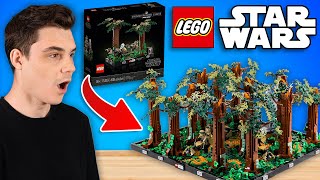 Building The ULTIMATE LEGO Star Wars ENDOR Speeder Chase 75353 Alternate Build [upl. by Alberto]