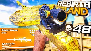 the BEST DP27 CLASS SETUP on REBIRTH ISLAND 😱 Vanguard Warzone [upl. by Ardnuassak]