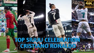 Cristiano Ronaldo siuuu celebration [upl. by Noteloc]