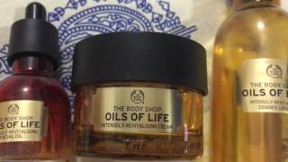 Review  Body Shop Oils of life [upl. by Anileve]