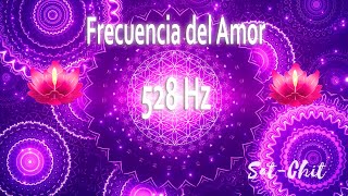 FRECUENCIA DEL AMOR 528 Hz Tono Milagroso ✦ Aumenta la Vibración y Armoniza la Energía ✦ Repara ADN [upl. by Katina319]