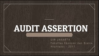 APA ITU AUDIT APA ITU ASERSI Easy Explanation [upl. by Nirehs]