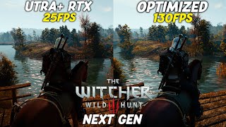 Best Graphic Setting For The Witcher 3 Next Gen [upl. by Atinele]