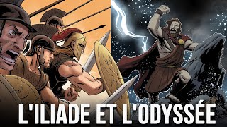 LILIADE et lODYSSÉE dHomère COMPLET Lhistoire des plus grandes aventures de la mythologie [upl. by Tillinger]