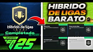 Cómo completar HIBRIDO DE LIGAS fácil I Once primeros Los nueve reyesbotas de siete ligas EA FC 25 [upl. by Krute]