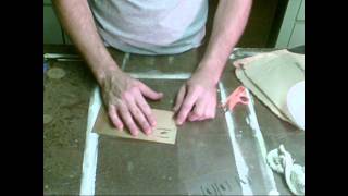 How to Etch a Brass Name Plate Part 1 [upl. by Aleahs]