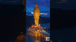 Statue of Unity 🇮🇳🌍 mythumbmark history facts statueofunity india talleststatueintheworld [upl. by Ymled883]