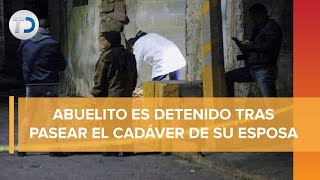 Detienen a hombre que paseaba cadáver de su esposa en Tenancingo Tlaxcala [upl. by Eyllek]