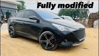 Verna Base Model Converted to Top Model 🤩 hyundai [upl. by Kessiah]