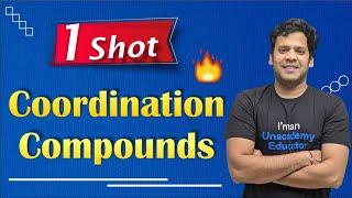 one shot  Coordination Compounds 🔥🔥 PMS sir [upl. by Yodlem]