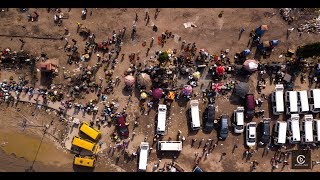 Area drone shot of Oshodi Lagos Nigeria  Mavic Pro 4k drone video  Music REMINISCE  PONMILE [upl. by Aviv]