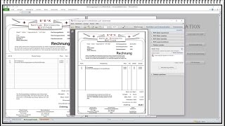 Einfaches Rechnungsprogramm  Netzwerkfähige einfache Rechnungssoftware mit PDF Funktion  Excel [upl. by Leachim]