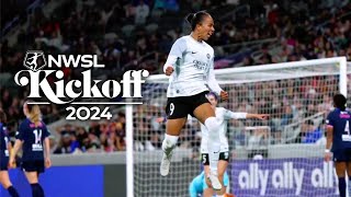 2024 NWSL KICKOFF TRAILER WE PLAY HERE [upl. by Clayborne]