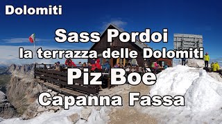 Sass Pordoi  Piz Boè [upl. by Tongue]