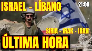 ÚLTIMA HORA ISRAEL  LÍBANO LA RESPUESTA NOTICIAS INTERNACIONALES JREntreComillas Actualidad [upl. by Ecnarepmet]