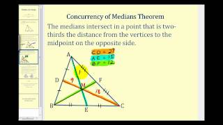 The Medians of a Triangle [upl. by Ahsemac]