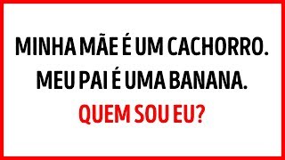 50 Charadas Difíceis Que Vão Fundir A Sua Cuca [upl. by Llecrad]