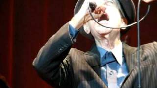 Leonard Cohen live  So Long Marianne [upl. by Nycila]